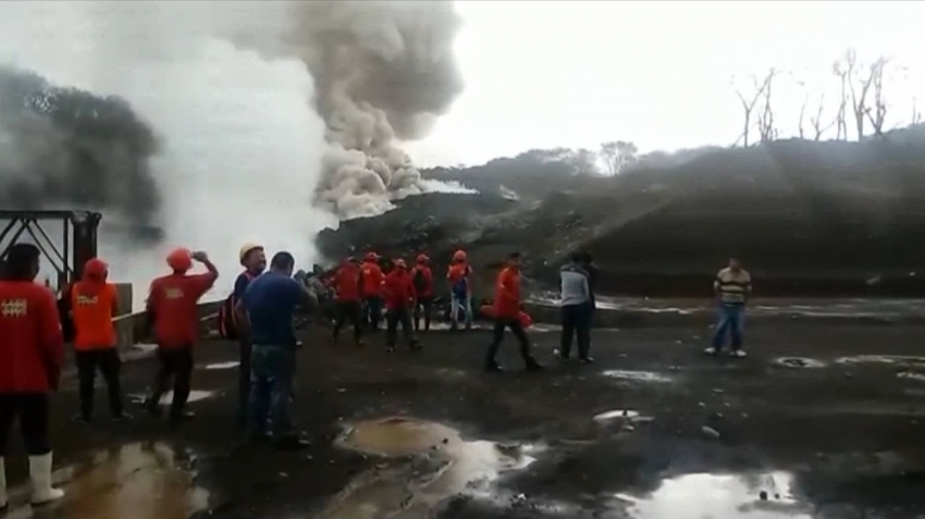 Fuego Yanardağı yeniden faaliyete geçti