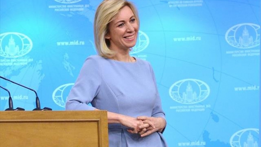 Zaharova bu kez NATO’yu Macron’un sözleriyle vurdu