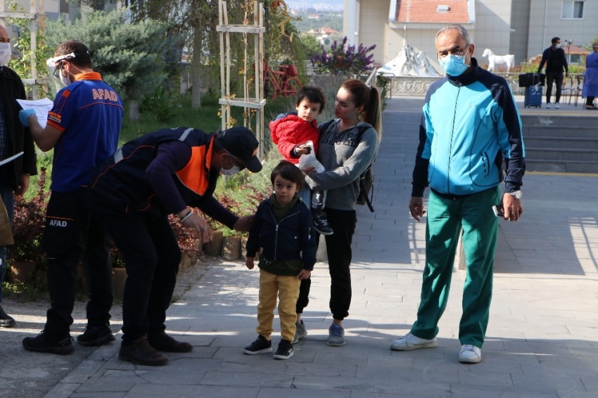 Kayseri’de karantinadaki 248 kişi tahliye edildi