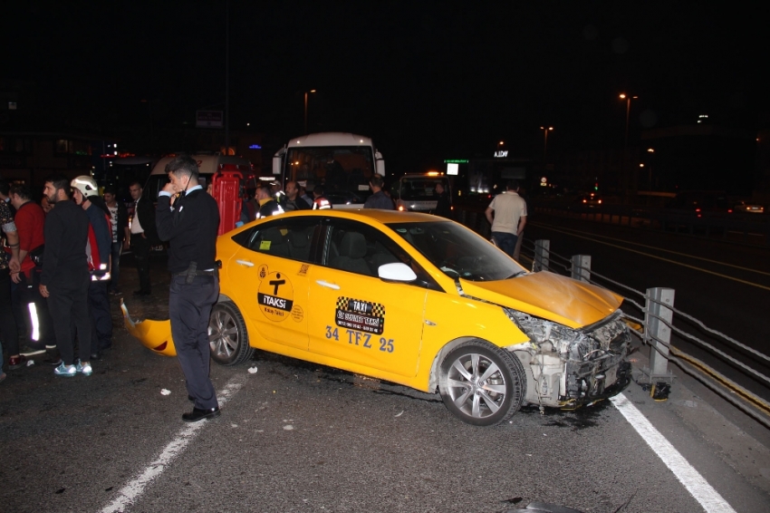 İstanbul’da feci kaza: 1 ölü, 3 yaralı