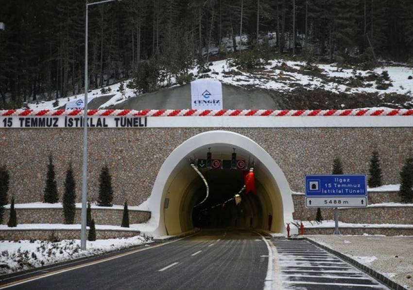 Ilgaz Tüneli açıldı