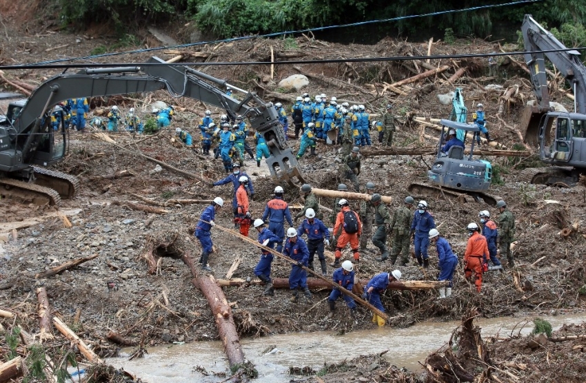 Japonya’daki sel faciasında ölü sayısı 44’e yükseldi