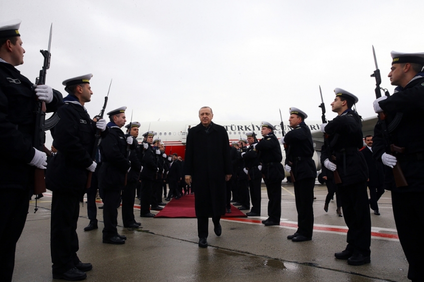 Cumhurbaşkanı Erdoğan Varna’da