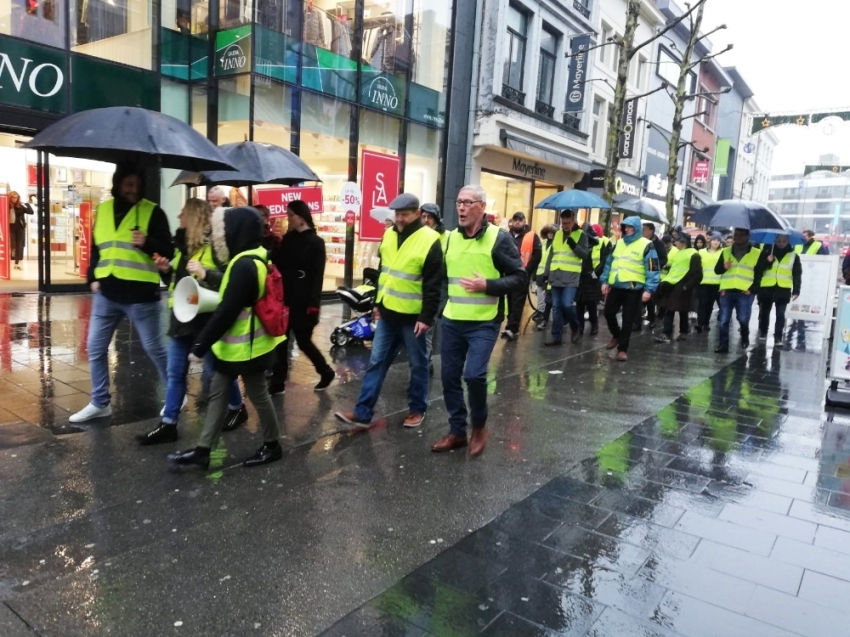 Belçika’da 38 sarı yelekliye gözaltı