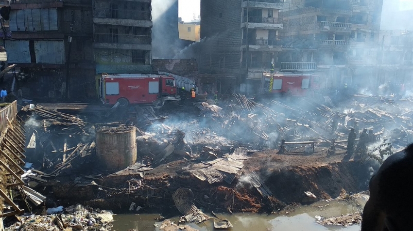 Kenya’da pazar yerinde yangın: 15 ölü