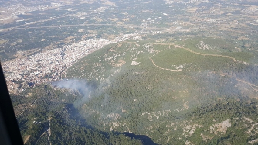 İzmir’de peş peşe orman yangınları