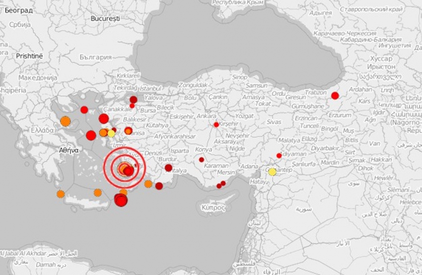 Ege’de deprem!