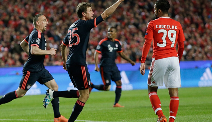 Benfica 2-2 Bayern Münih