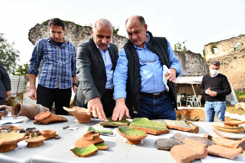 İçkale’de ilk etap kazı çalışmaları tamamlandı