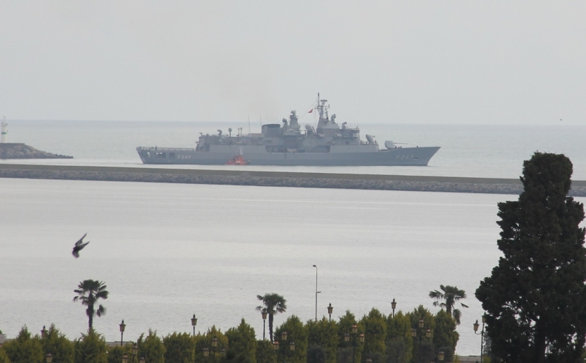 NATO gemileri Samsun’dan ayrıldı