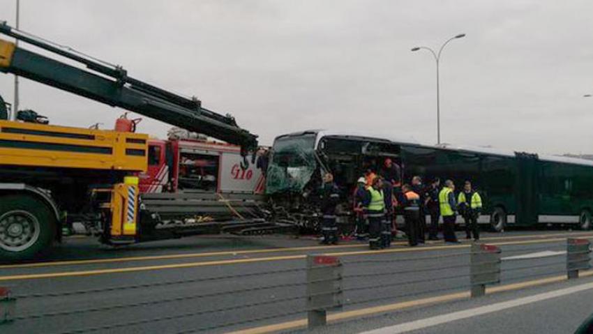 İstanbul'da feci kaza! Çok sayıda yaralı