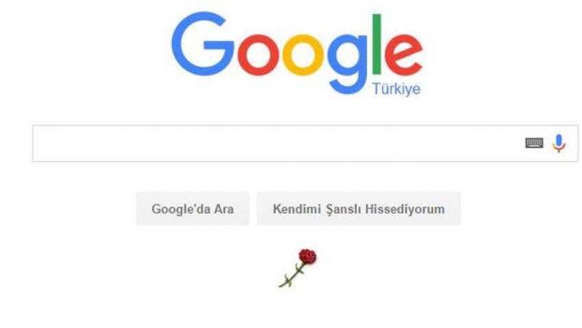 Google'dan 10 Kasım için jest