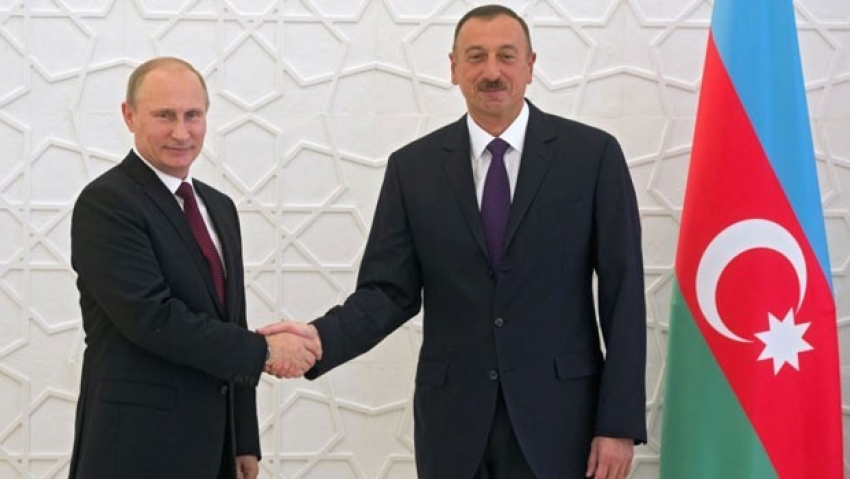 Aliyev, Putin ile görüştü