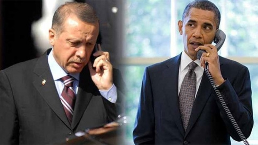 Erdoğan ile Obama 1 saat görüştü