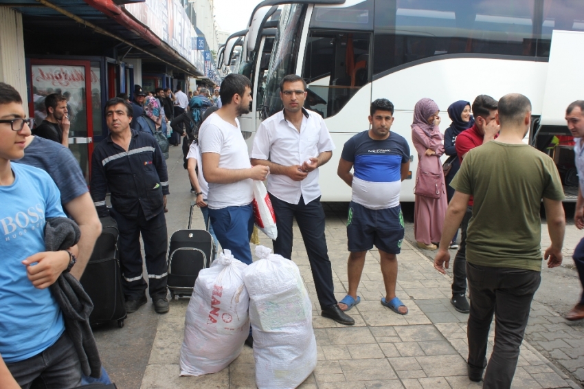 15 Temmuz Demokrasi Otogarı’nda bayram yoğunluğu