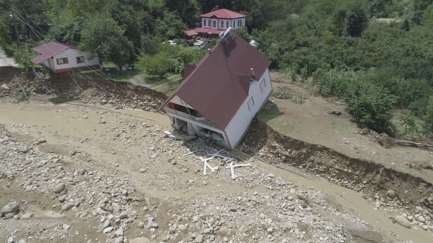 Esmahanım Köyü’nde yaşayan vatandaşlar felaket anını anlattı