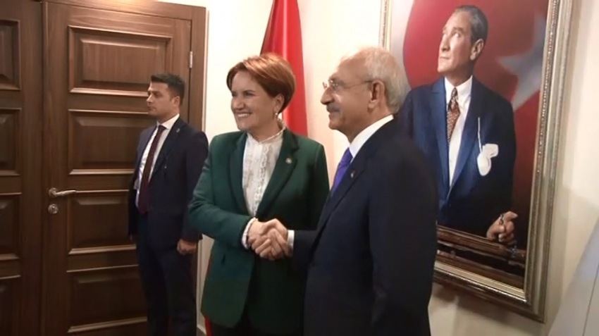 Kılıçdaroğlu ile Akşener görüşmesi başladı