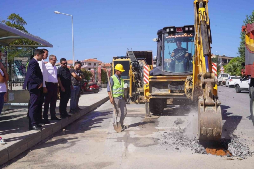 Doğalgaz için ilk kepçe vuruldu