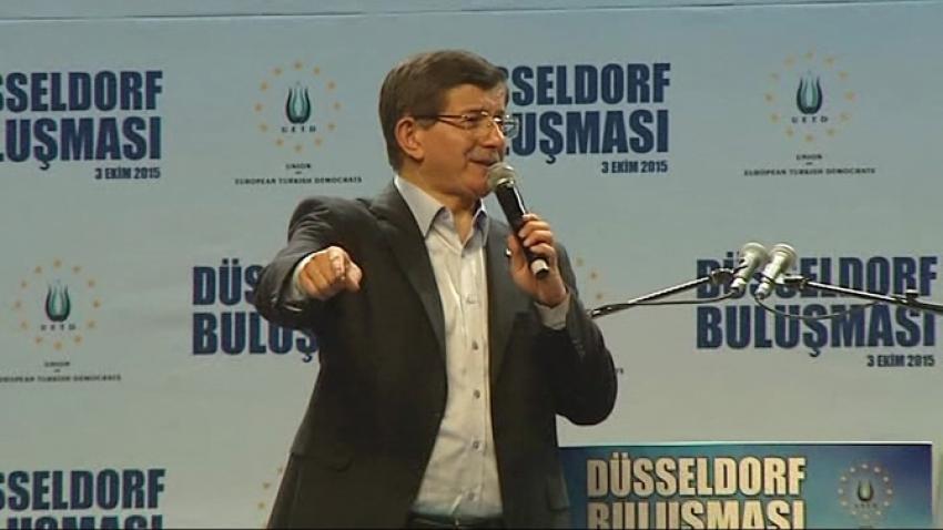 Davutoğlu: Her santimetrekarede kamu düzenini ihdas edeceğiz