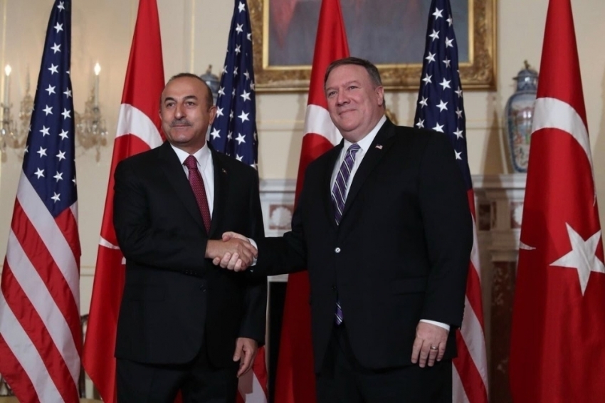 Çavuşoğlu ile Pompeo Suriye’yi konuştular