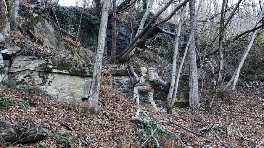 PKK'nın 6 katlı sığınağı bulundu