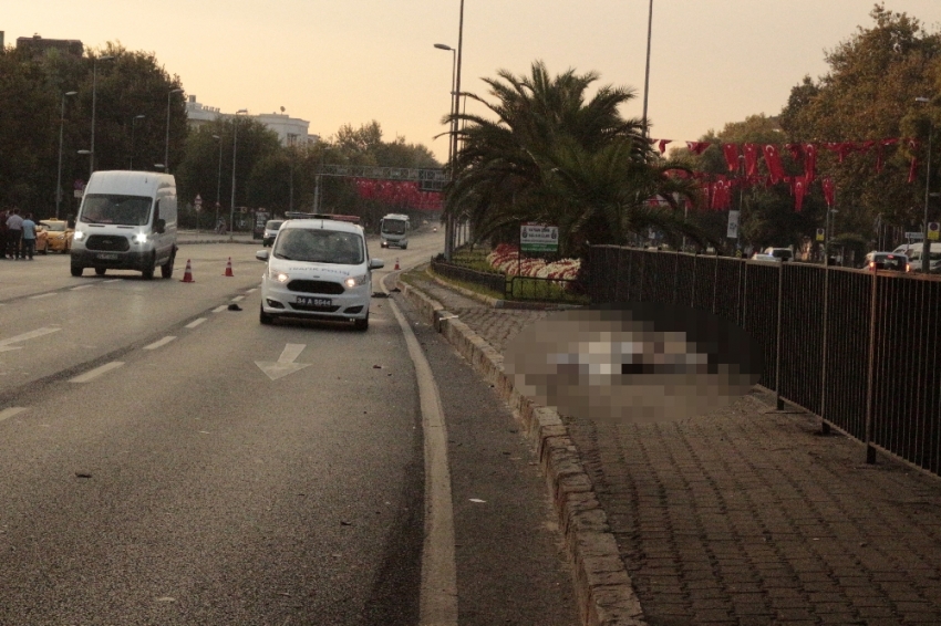 İstanbul’da feci kaza: 1 ölü