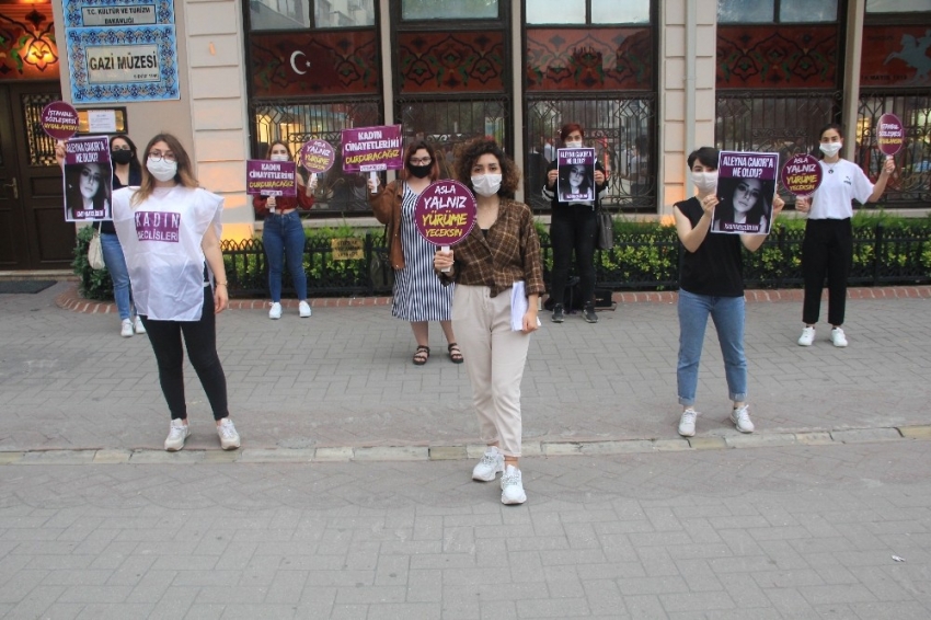 Samsun’da ‘Aleyna Çakır’ için eylem