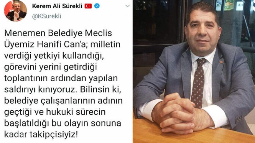 AK Parti Meclis Üyesi, belediye çalışanları tarafından dövüldü