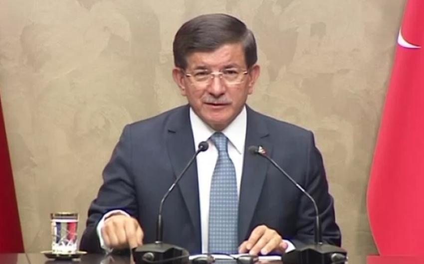 Başbakan Davutoğlu; 