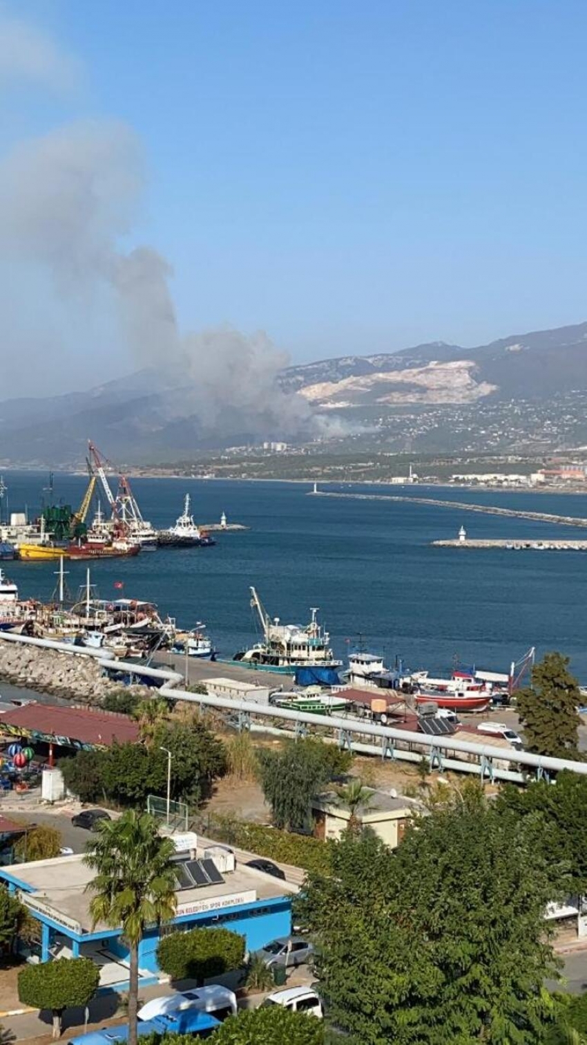 Hatay'da bir yangın daha