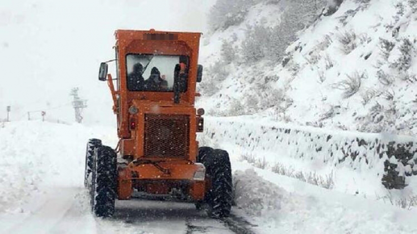 Tunceli'de kara kış!