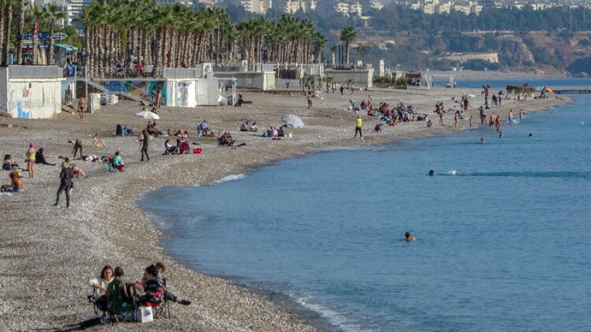 Antalya'da deniz keyfi