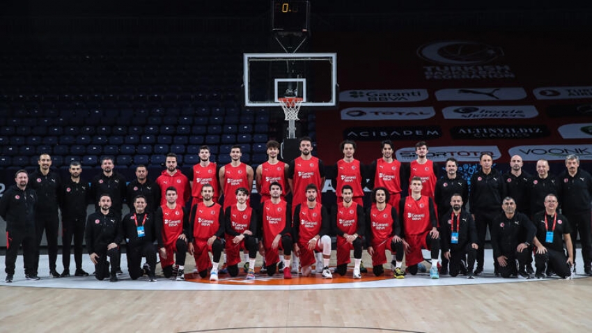 A Milli Erkek Basketbol Takımı, Orhun Ene yönetiminde ilk antrenmanını yaptı