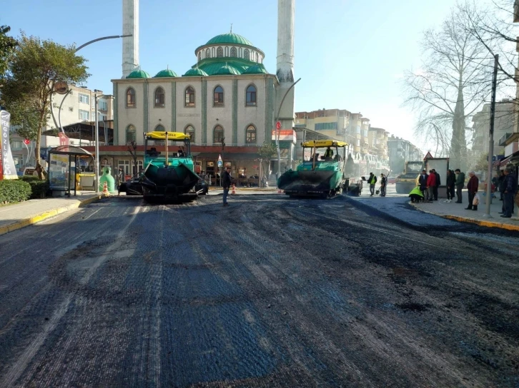 60 Evler Körfez Caddesinde üstyapı yenilendi
