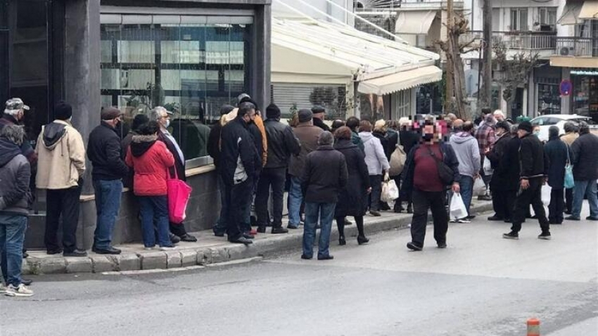 Yunan hükümeti halkını açlığa mahkum etti