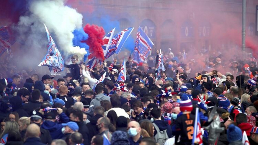 Rangers’ın şampiyonluk kutlamalarına büyük tepki