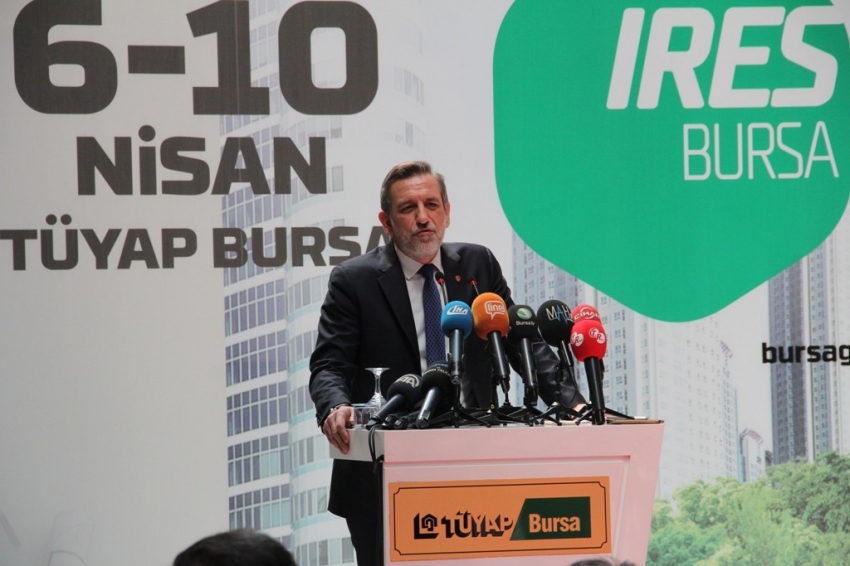 IRES Bursa Gayrimenkul ve Bursa İnşaat fuarları kapılarını açtı