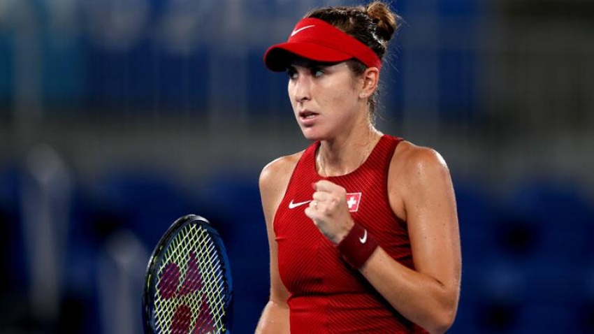 Altın madalya Belinda Bencic'in