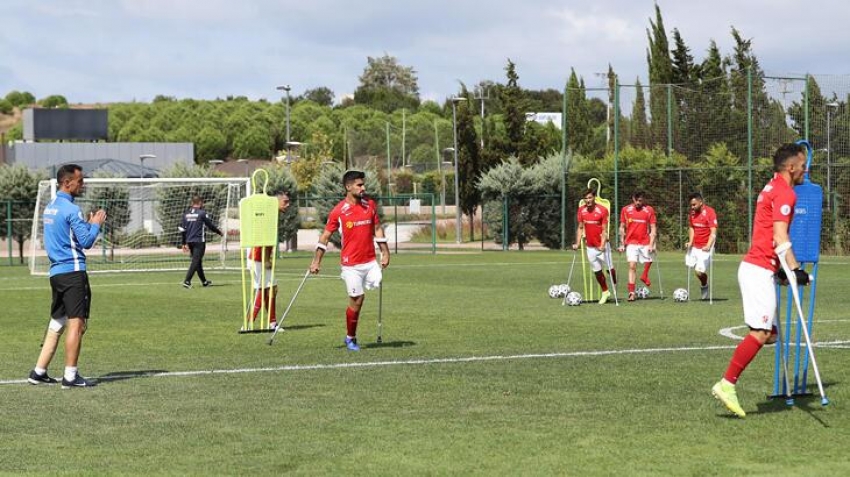 Ampute Milli Futbol Takımı hazırlıklarını sürdürüyor