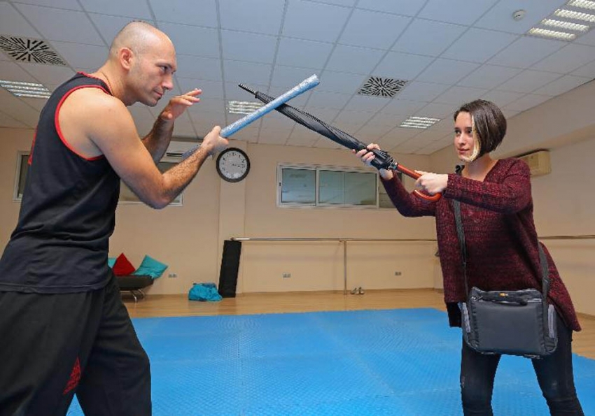 Kadınlar ’Wing Tsun’ öğreniyor