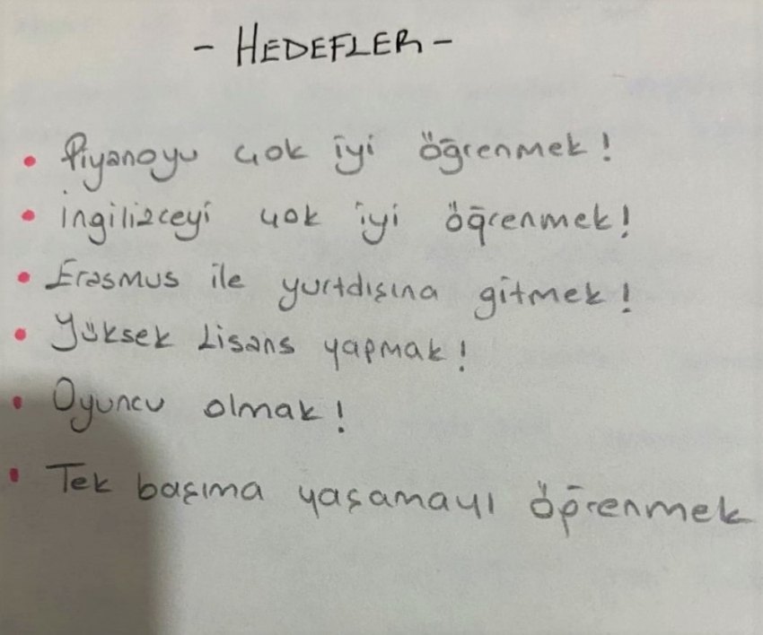 Öldürülen Ceren’in günlük notları ortaya çıktı