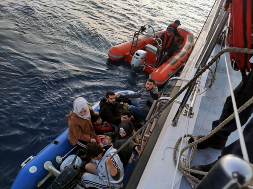 Bodrum’da 130 kaçak göçmen yakalandı