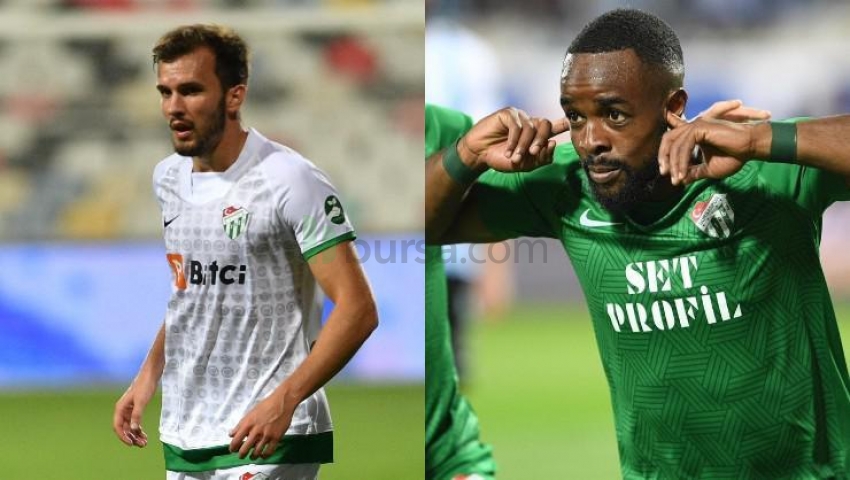 Bursaspor'da Ofosu ve Capan gitti