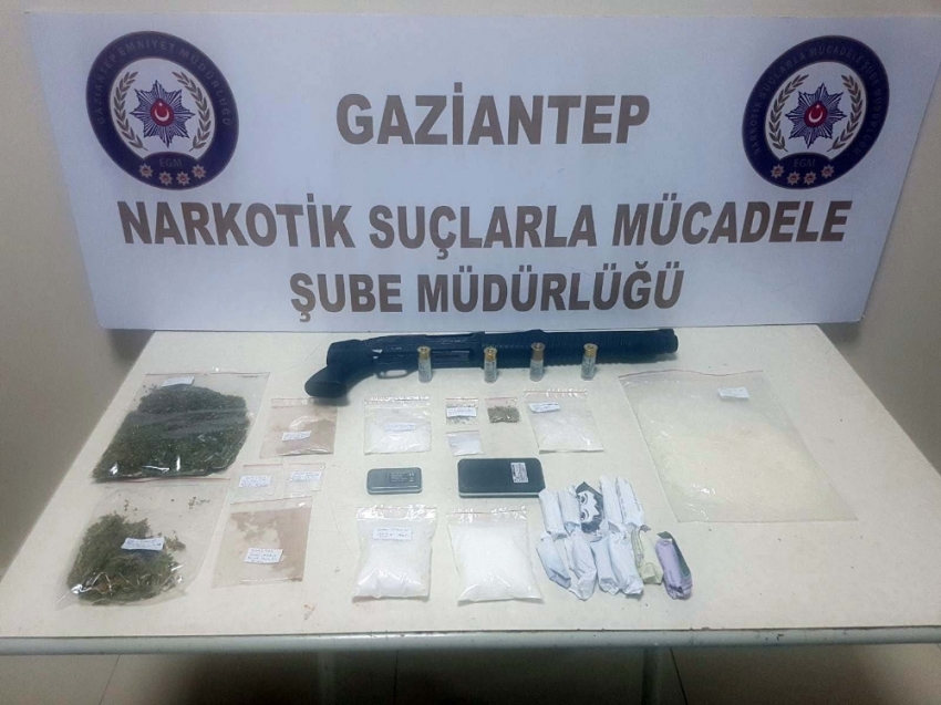 Gaziantep’te uyuşturucu operasyonu: 16 gözaltı