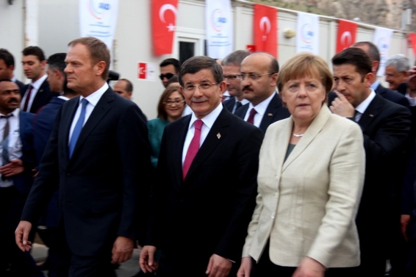 Merkel Gaziantep’ten ayrıldı