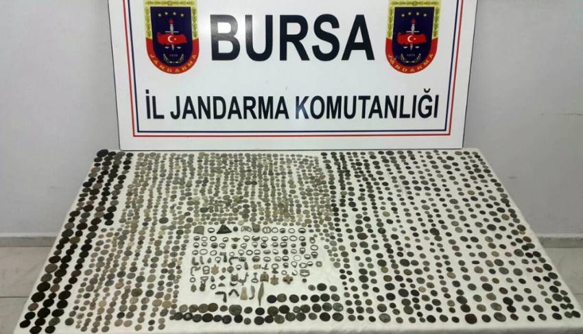 Bursa’da 600 bin liralık tarihi eser