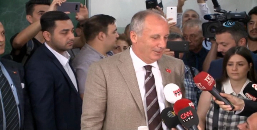 Muharrem İnce sandığa memleketinde gitti