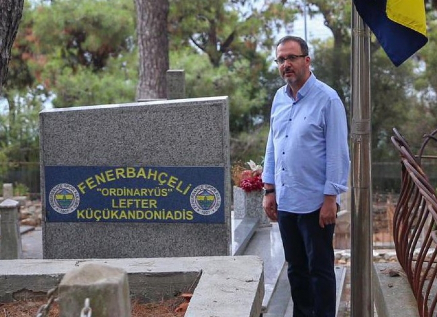 Bakan Kasapoğlu, Lefter Küçükandonyadis’i andı