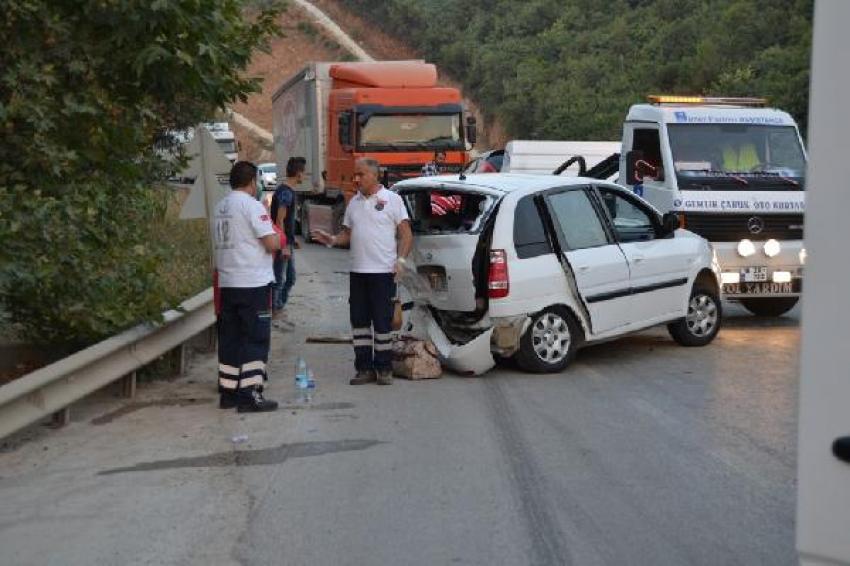 Bursa'da zincirleme kaza