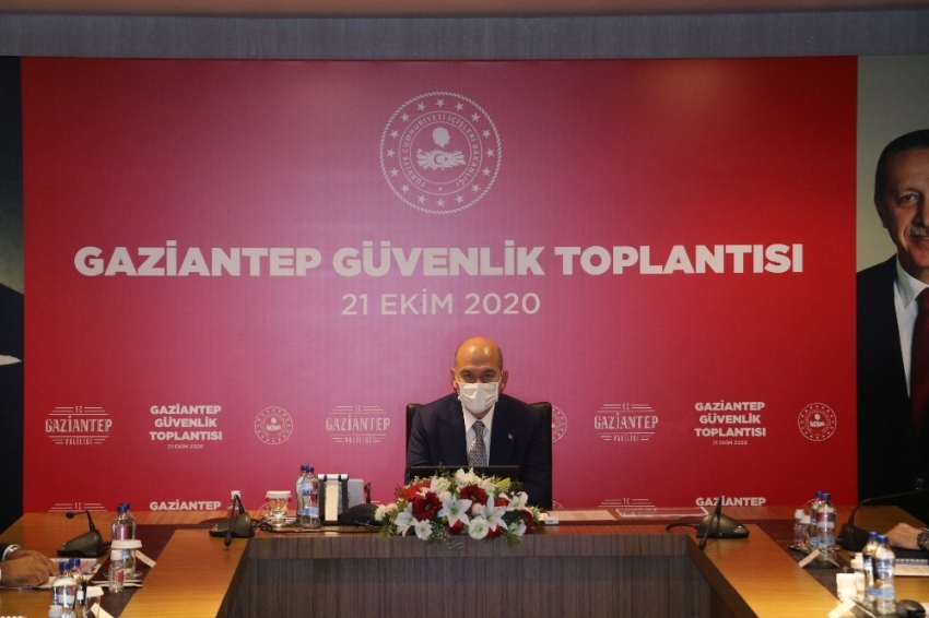 Bakan Soylu Gaziantep’te